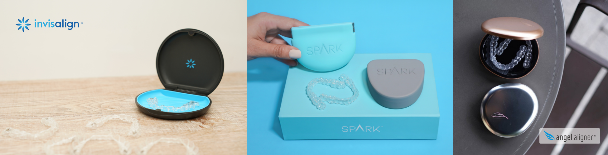 Clear Aligners-Invisalign-Spark-Angel Aligners