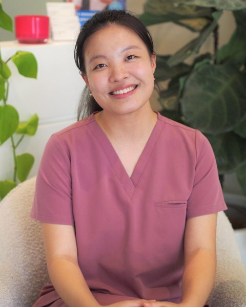 Suejin Jung, oral health therapist at Oaks Dental